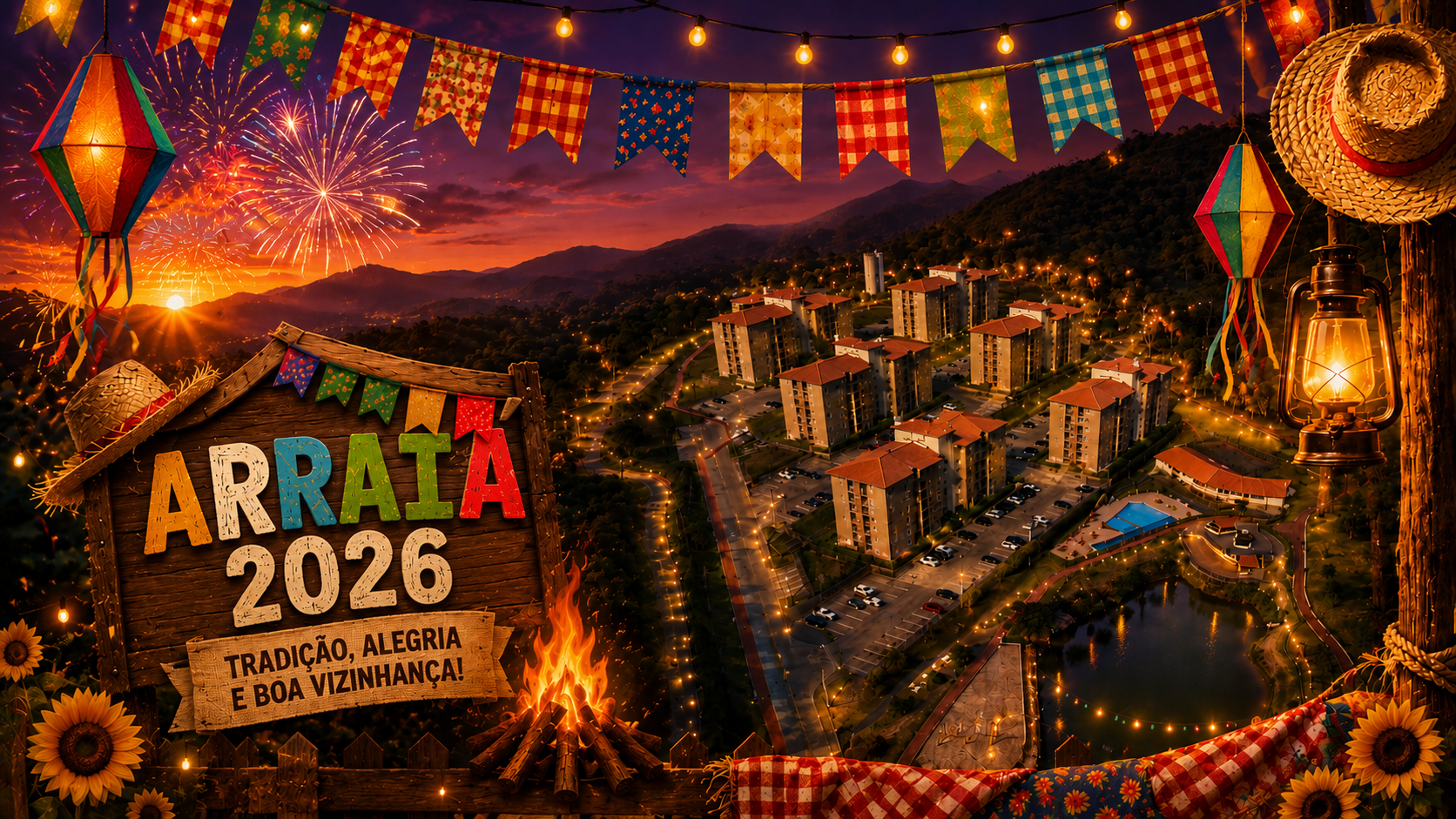 Localização do Arraiá Cenário da Montanha 2026